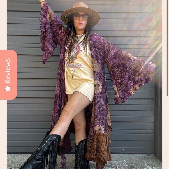 Kantha Bae Flourish Wrap Dress - Picture 5 of 7